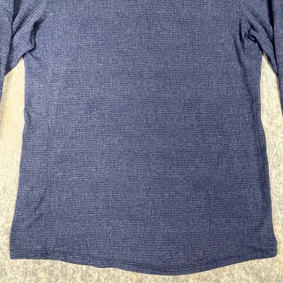 Lululemon Men’s Blue Pullover Lightweight Long Sleeve Hooded Top - Picture 7 of 14